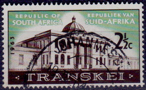 RSA 1963, 11 Dec. 1st TRANSKEI LEGISLATIVE MEETING, single, UH, CV R 3.00 view scans