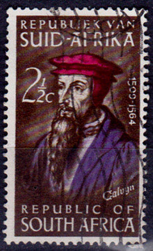 RSA 1964, 10 July. 400th ANNIV CALVINS DEATH, single, UH, CV R 2.00 view scans
