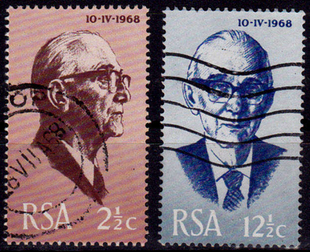 RSA 1968, 10 April. INAUGUARATION OF PRESIDENT FOUCHE, set, UH, CV R 12.00 view scans