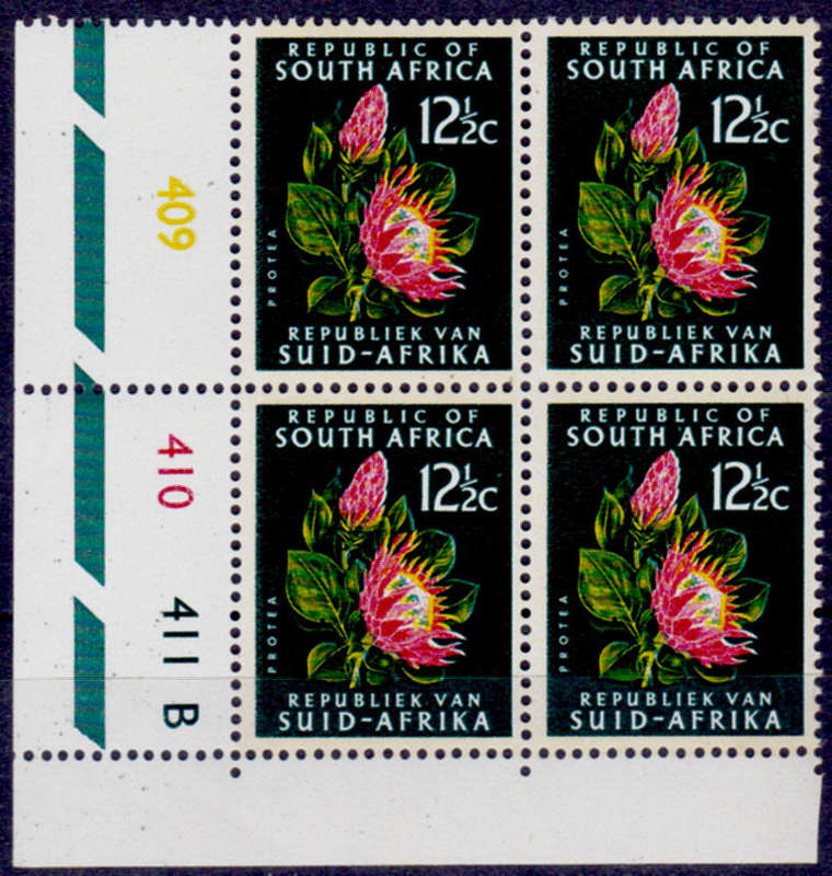RSA 1970, June. DEFINITIVE ISSUE, 12½c control B, MNH, CV R 180.00 view scans