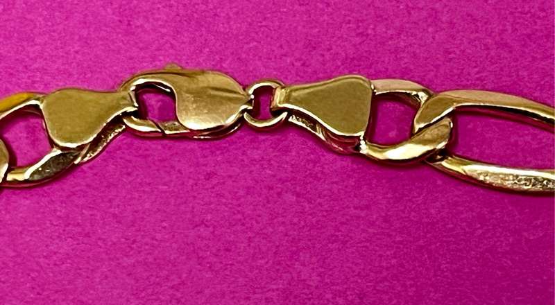 BEAUTIFUL 9ct GOLD NECKLACE 78.9 grams
