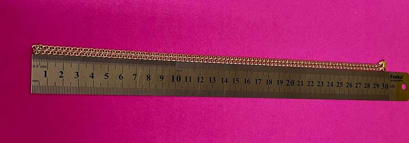 BEAUTIFUL 9ct GOLD NECKLACE 9.4 grams