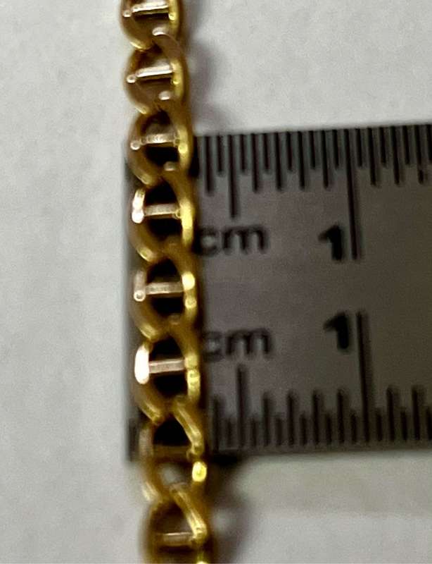 BEAUTIFUL 9ct GOLD NECKLACE 9.4 grams