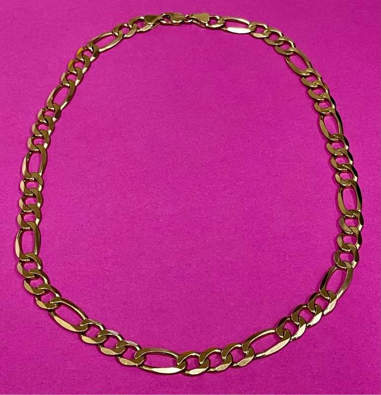 BEAUTIFUL 9ct GOLD NECKLACE 78.9 grams