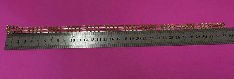 BEAUTIFUL 9ct GOLD NECKLACE 22.9 grams