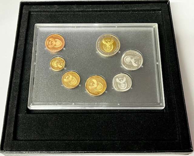 2008 S A Proof Set in Original SA Mint Box