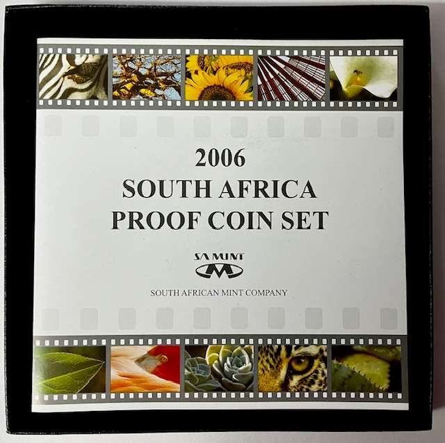 2006 S A Proof Set in Original SA Mint Box