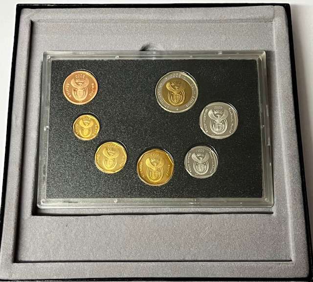 2005 S A Proof Set in Original SA Mint Box
