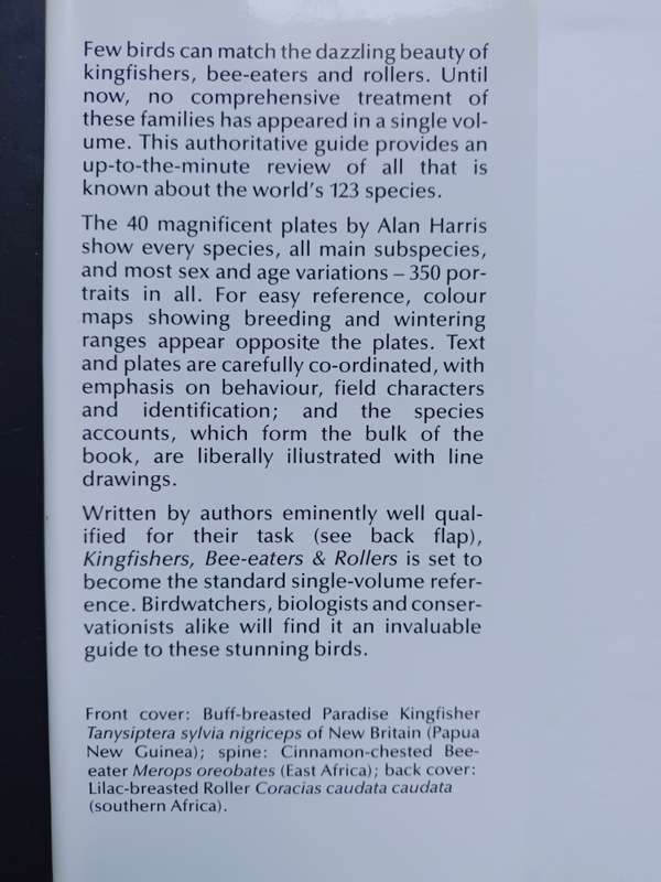 Kingfishers, Bee-eaters and Rollers / Fry, C. Hilary & Fry, Kathie