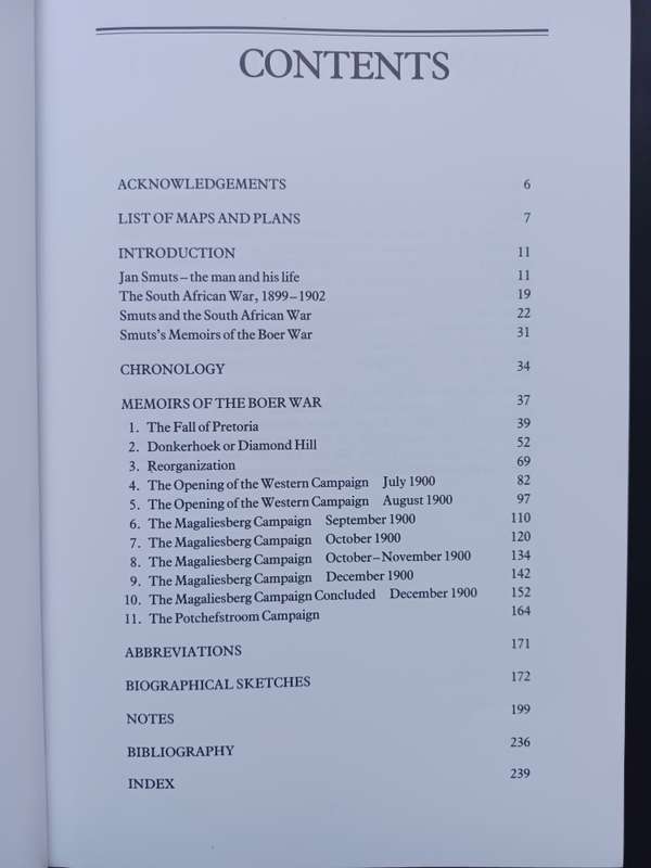 Jan Smuts: Memoirs of the Boer War / S.B. Spies & Gail Nattrass