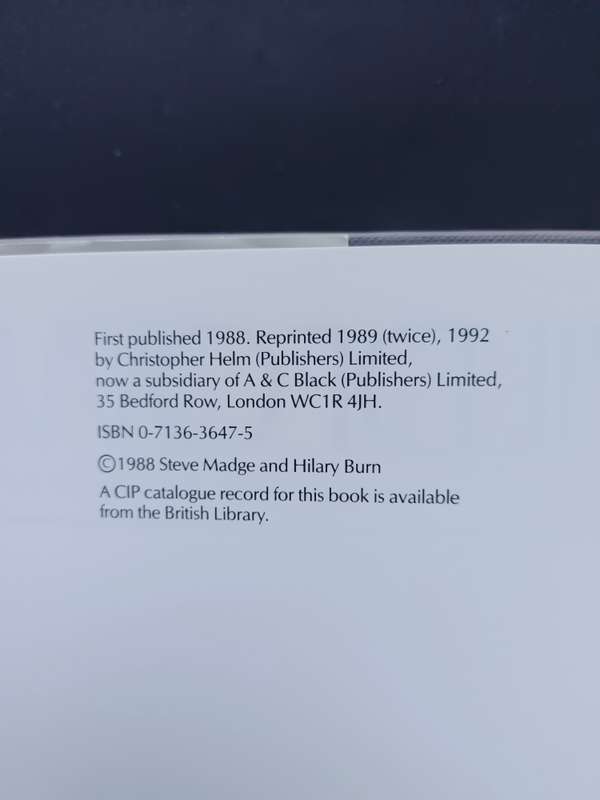 WILDFOWL / Steve Madge and Hilary Burn