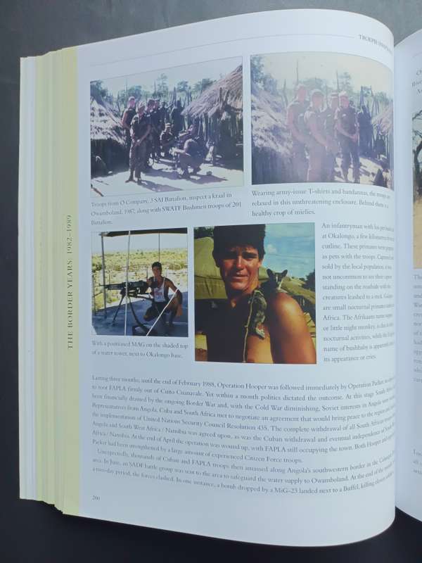TROEPIE SNAPSHOTS PICTORIAL RECOLLECTIONS OF THE SOUTH AFRICAN BORDER WAR / CAMERON BLAKE