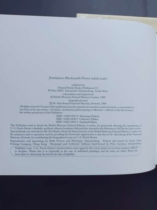 A Celebration of Birds / C.G.Finch-Davies
