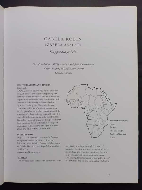 Robins of Africa / Terry Oatley & Graeme Arnot