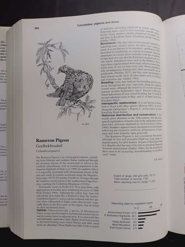 THE ATLAS OF SOUTHERN AFRICAN BIRDS DOUBLE VOLUME