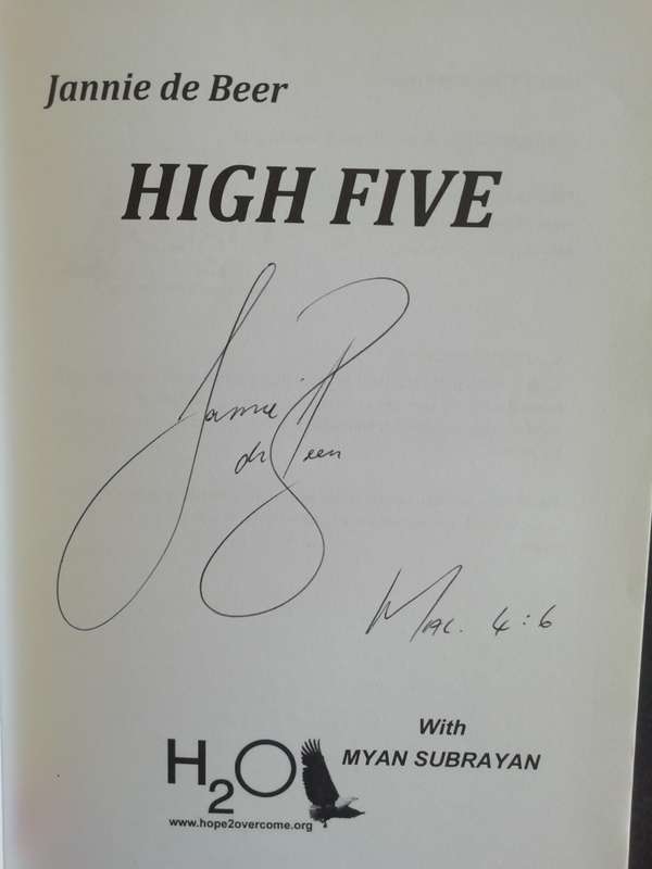 High Five - Jannie de Beer (SIGNED COPY)