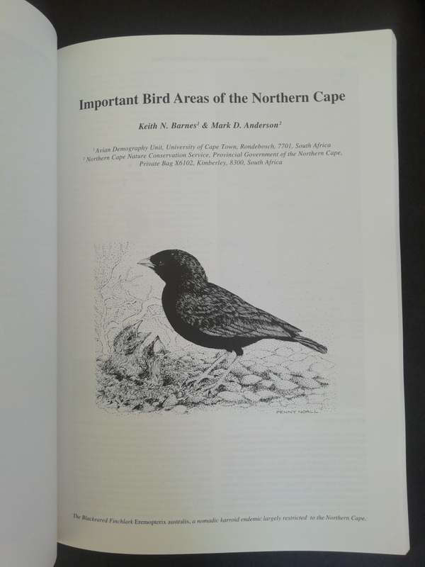 The Important Bird Areas of Southern Africa / Keith N. Barnes