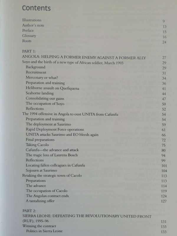 Four Ball One Tracer: Commanding EXECUTIVE OUTCOMES / Roelf van Heerden as told to Andrew Hudson