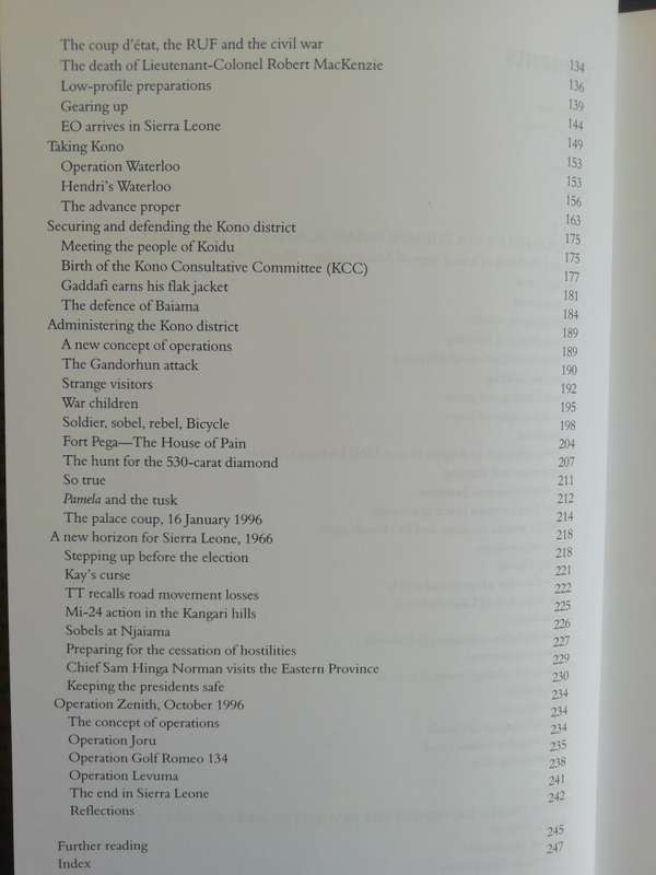 Four Ball One Tracer: Commanding EXECUTIVE OUTCOMES / Roelf van Heerden as told to Andrew Hudson