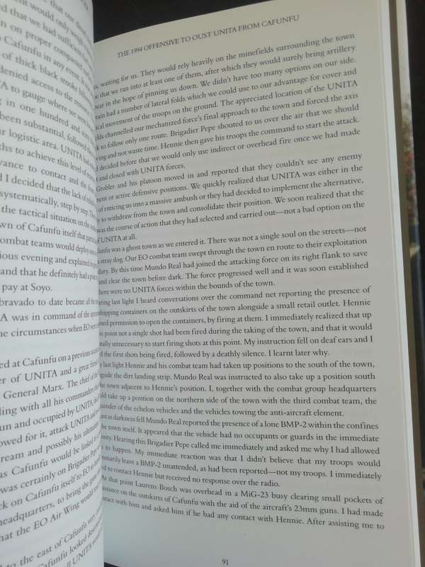 Four Ball One Tracer: Commanding EXECUTIVE OUTCOMES / Roelf van Heerden as told to Andrew Hudson