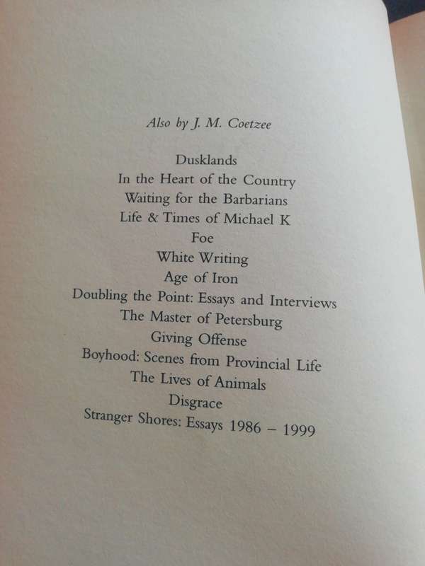 YOUTH / J. M. Coetzee
