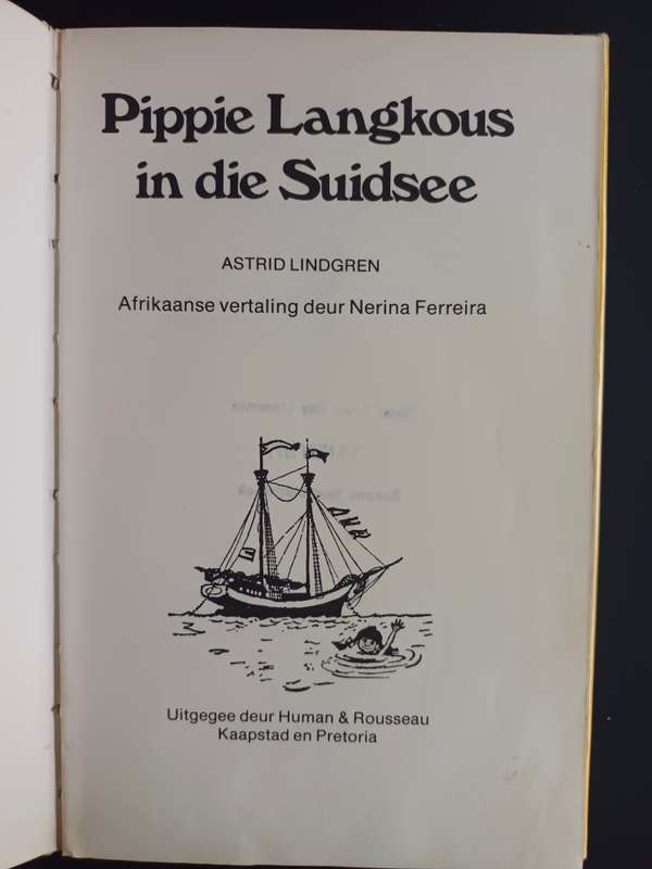 Pippie Langkous in die Suidsee / Astrid Lindgren