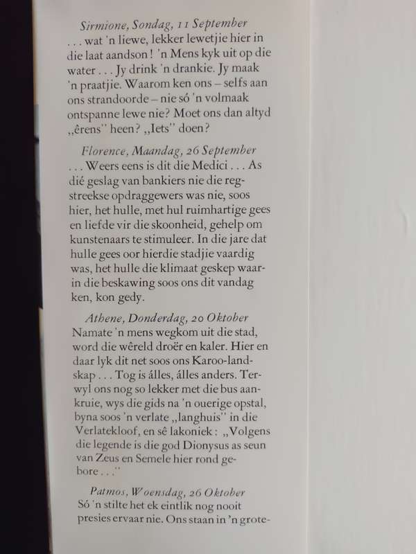 So ver as n engel te perd kan ry / W.E.G. Louw