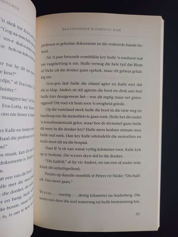 Baasspeurder Blomkvist/ Astrid Lindgren