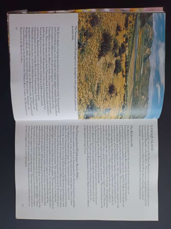 Namaqualand and Clanwilliam South African Wild Flower Guide 1