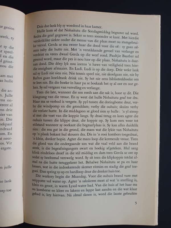 Wat op die middag verwoes / Margaret Bakkes