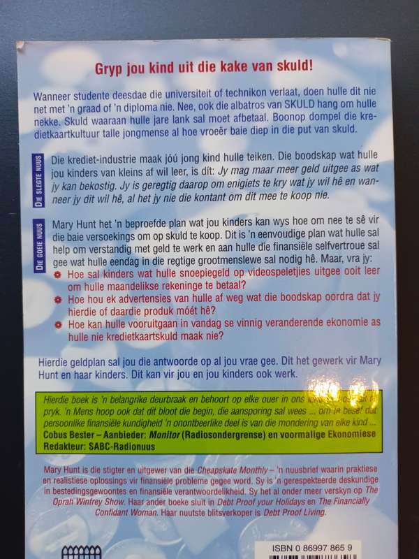 Help jou kind om met geld te werk / Mary Hunt