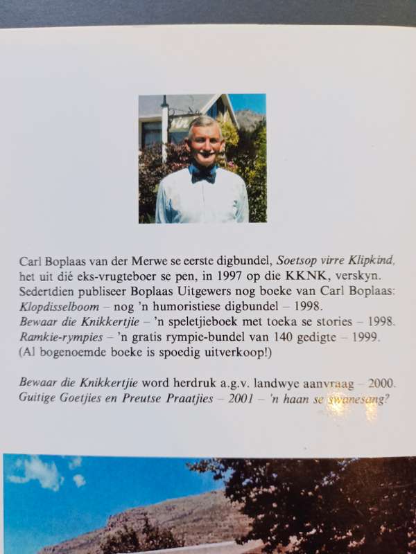 Guitige Goetjies en Preutse Praatjies / Carl Boplaas (Geteken)