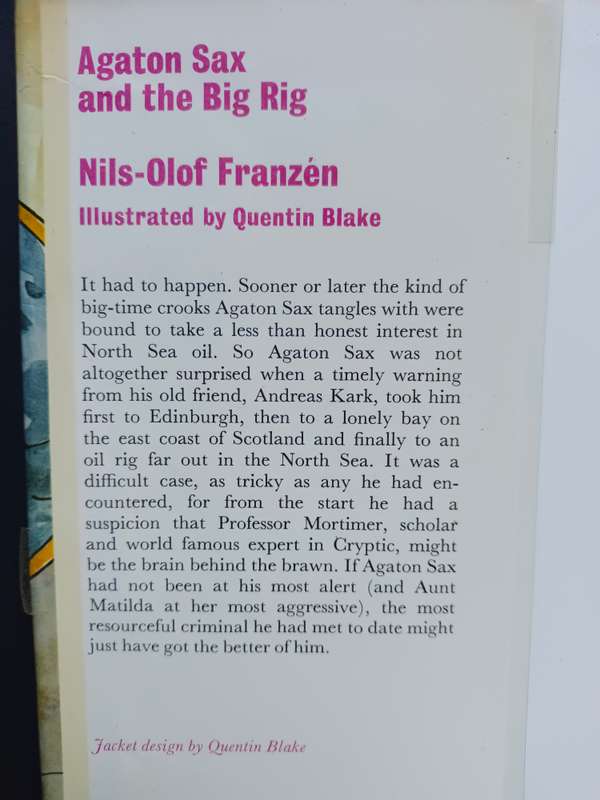 Agaton Sax and the Big Rig / Nils-Olof Franzen