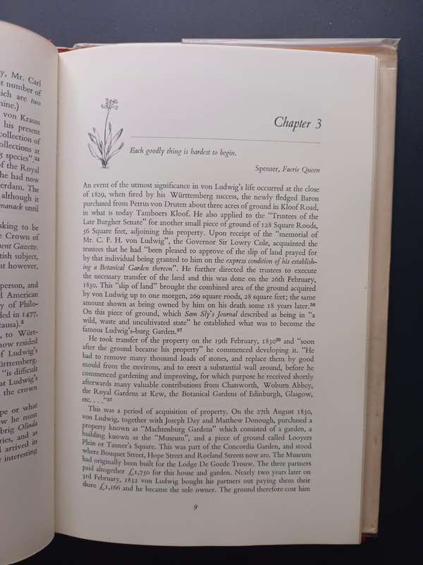 Baron von Ludwig and the Ludwigs-burg Garden / Frank R Bradlow
