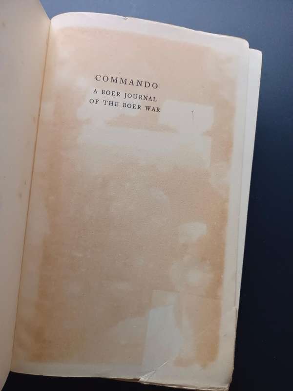 Commando: A Boer Journal of the Boer War / Deneys Reitz