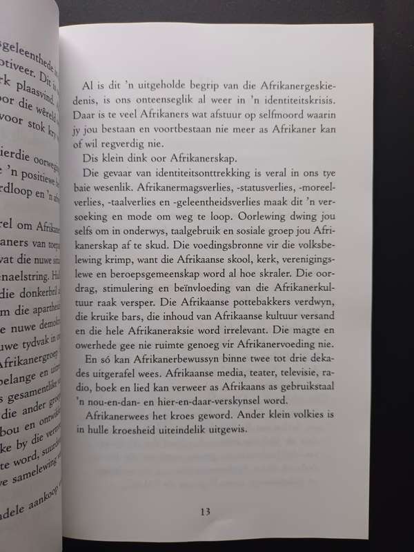 Afrikaners Kroes Kras Kordaat / Willem de Klerk