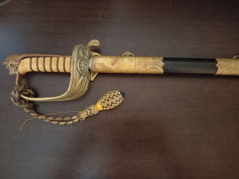 South African Naval Officers Ceremonial Sword - made by SOLINGEN, Germany