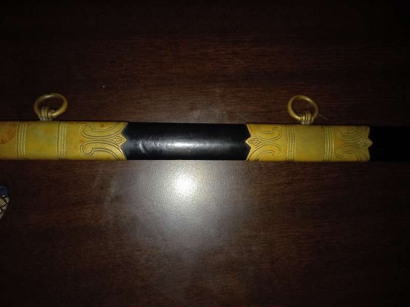 South African Naval Officers Ceremonial Sword - made by SOLINGEN, Germany