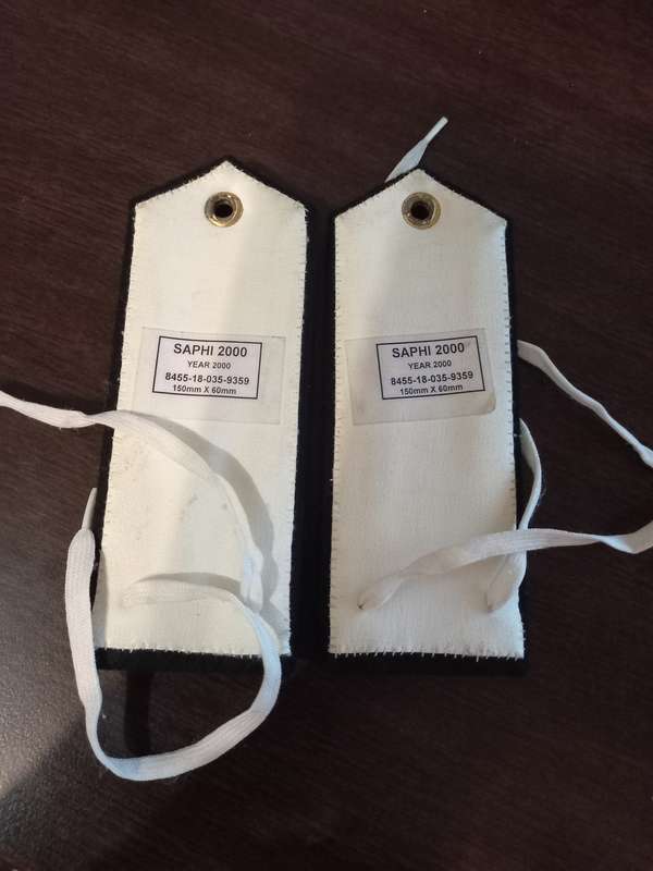 SA Navy Vice-Admiral Epaulettes