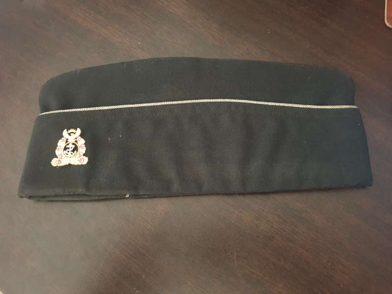 SANDF, SA NAVY WARRANT OFFICER GARRISON SIDE CAP