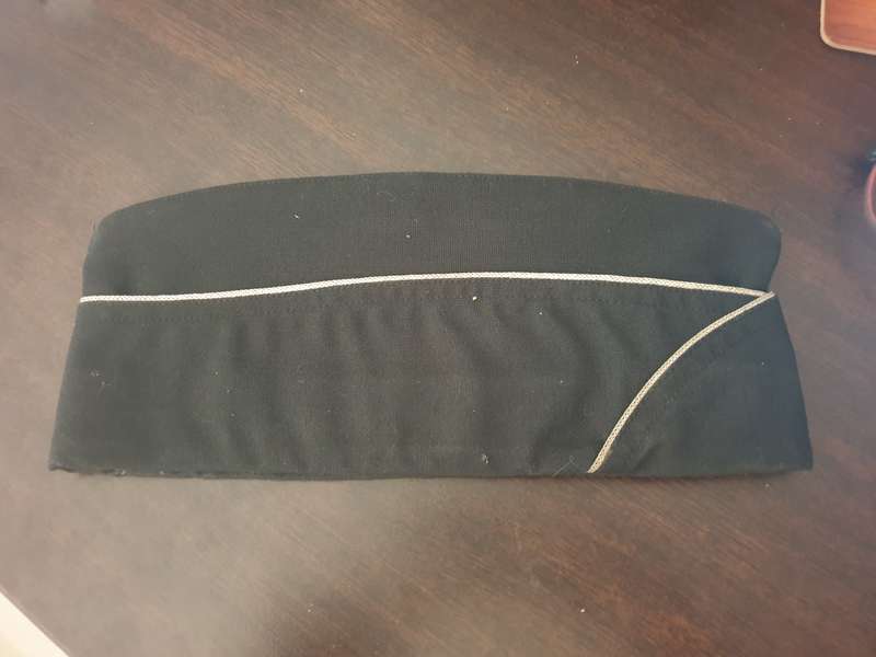 SANDF, SA NAVY WARRANT OFFICER GARRISON SIDE CAP