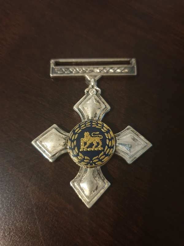 SA NAVY, NAVY CROSS MEDAL.