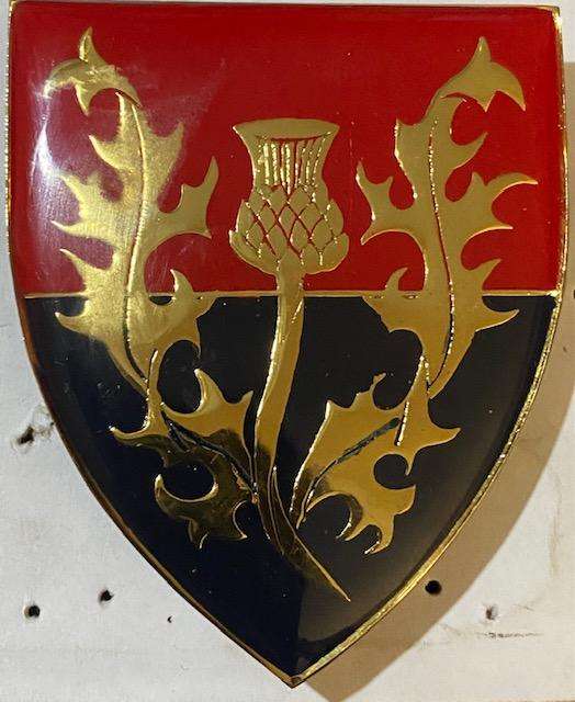 South African 7 Medium Regiment Flash, All Pins