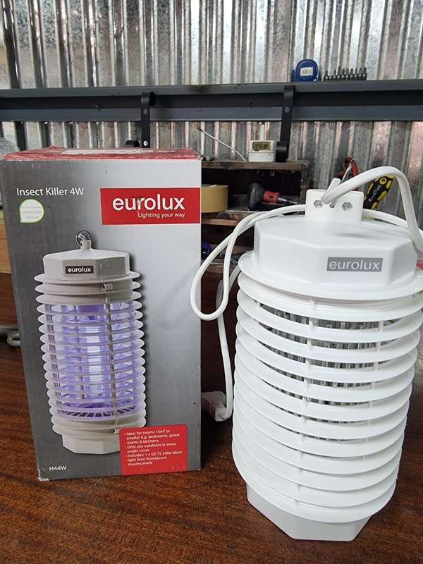 Eurolux H44W Insect Killer with 1 x 4W Tube Covers 15m