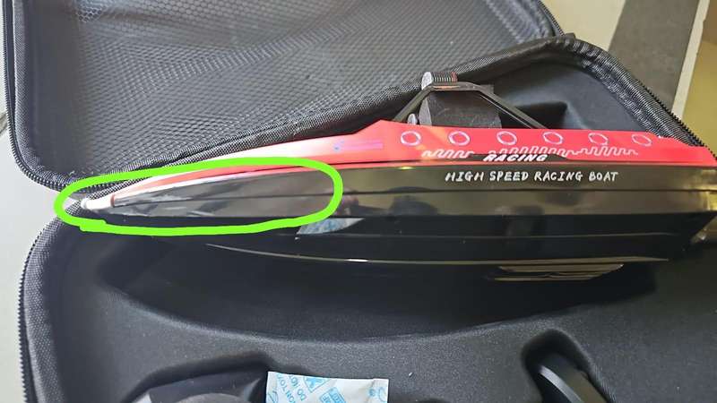 WL917 RC Jet Boat - Red