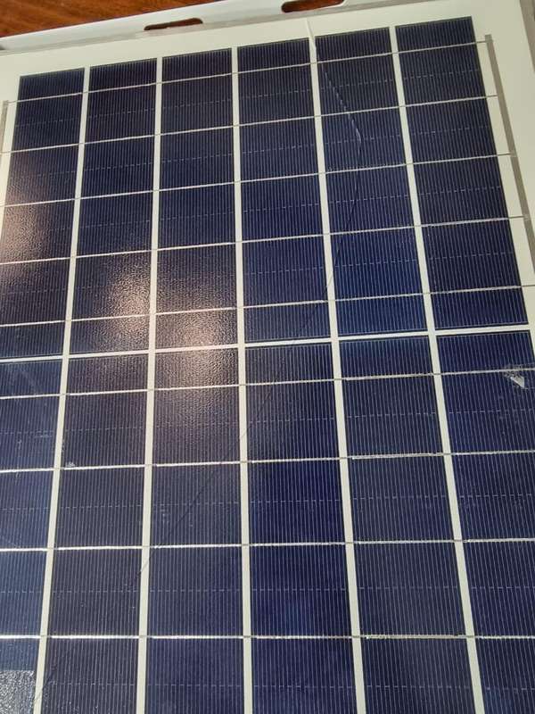 Solar ceiling light with remote control - 50W