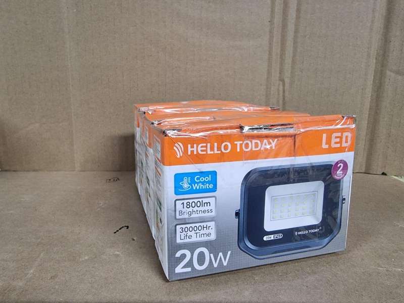 3 Pack - 20W LED Flood Light Outdoor IP65 Waterproof