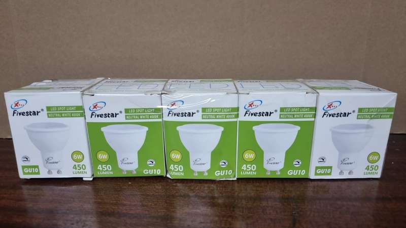 19 pack - variety of GU10 down lights
