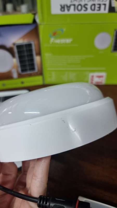 20W Solar Ceiling Light with Remote Control JL005 #1