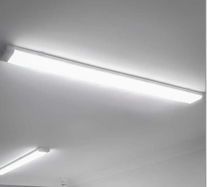 10 Pack 72-Watt 120cm Slim-Line Prismatic LED Batten Ceiling Light